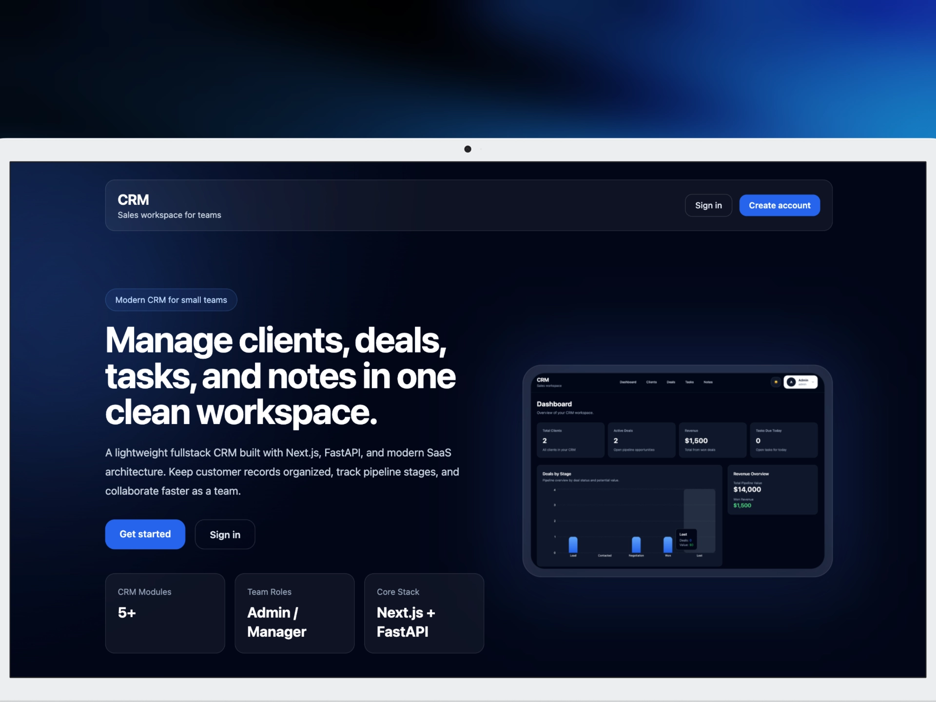 CRM SaaS Preview